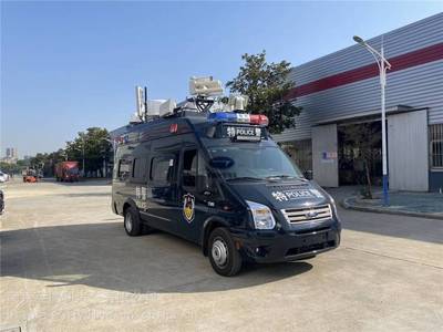 應(yīng)急通訊指揮車 福特全順移動指揮與無人機協(xié)同的全面保障